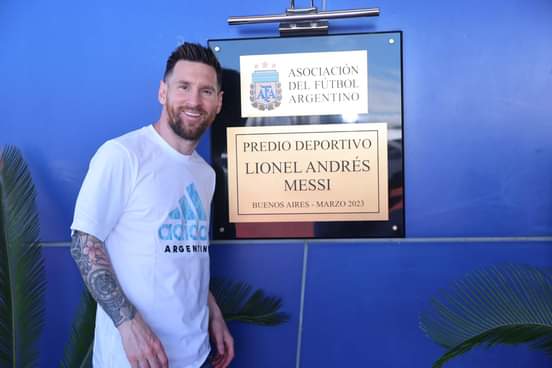 MERECIDO: EL PREDIO DE A.F.A. SE LLAMA LIONEL ANDRÉS MESSI