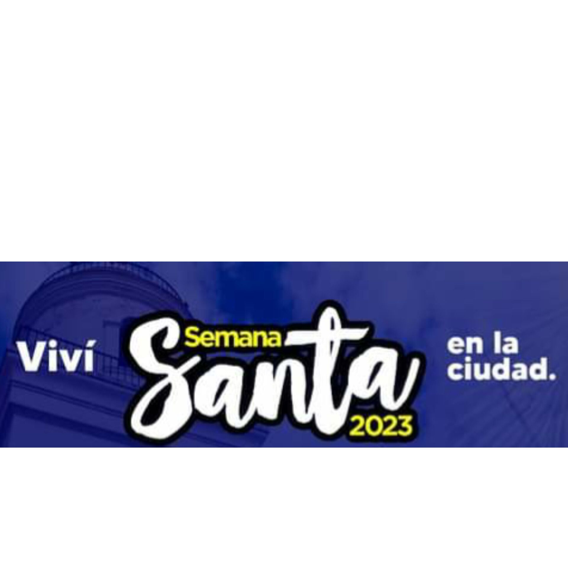 Presentamos la programación de Semana Santa.