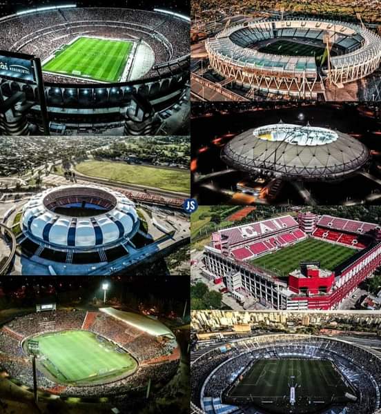 Conmebol presentó las 18 sedes para la Copa del Mundo del 2030 y Argentina, con 7, será el país que más tendrá.