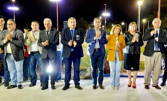La intendente Fuentes participó de la vigilia por el Día del Veterano y de los Caídos en la Guerra de Malvinas