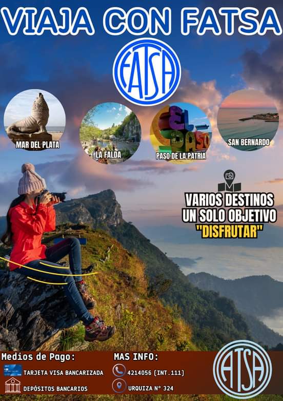 ATSA TE INVITA A TOMAR TUS VACACIONES CON FATSA